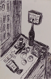 Fields and power lines